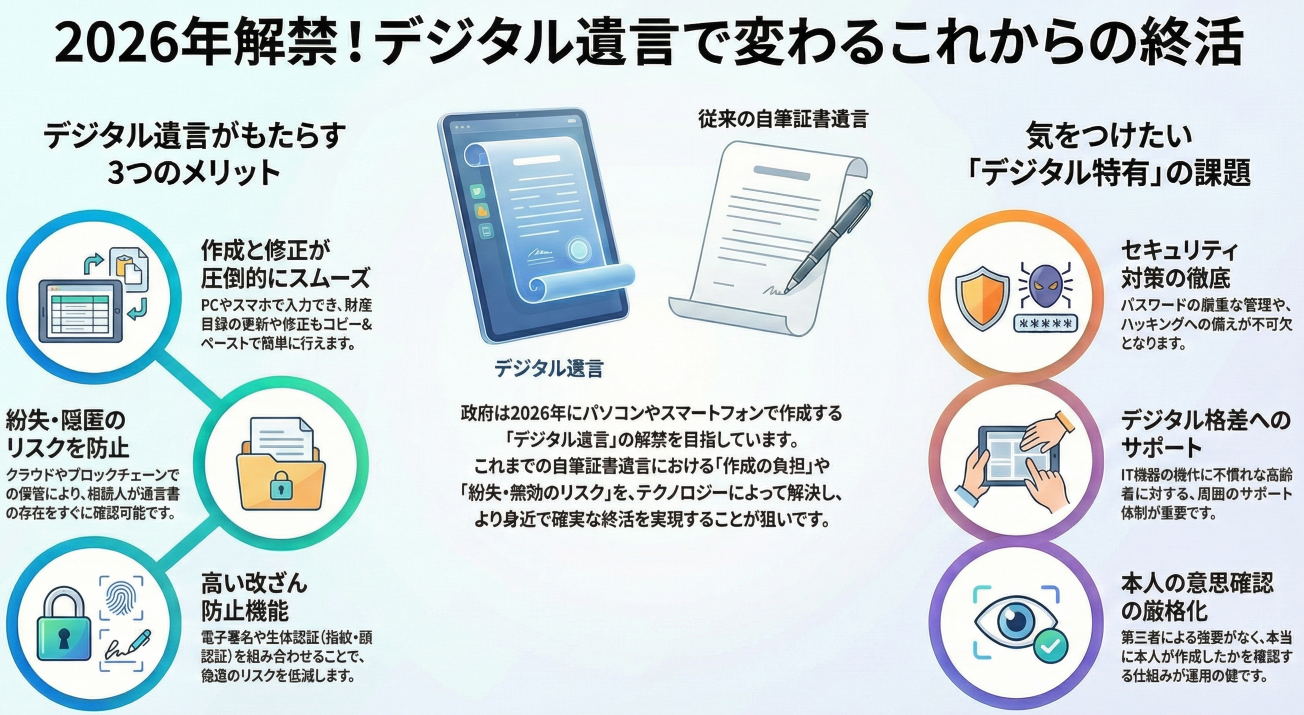2026年解禁デジタル遺言