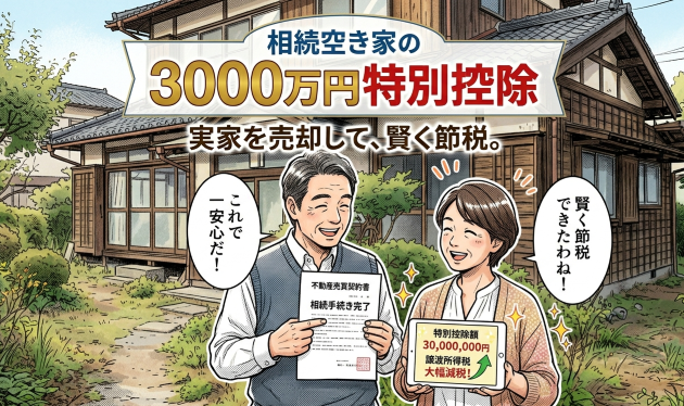 【保存版】相続空き家の3,000万円特別控除