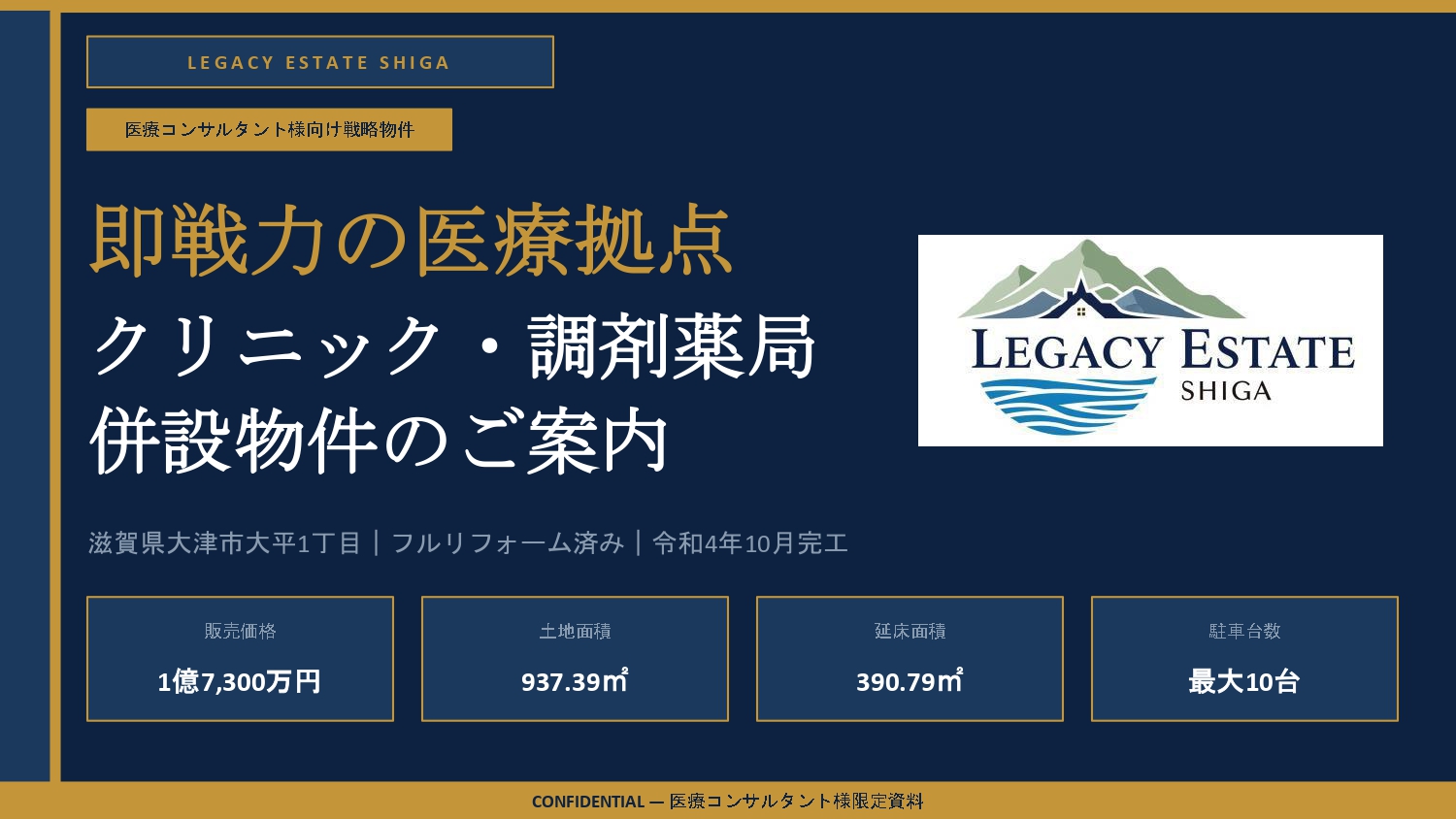 居抜きクリニックと調剤薬局売り物件
